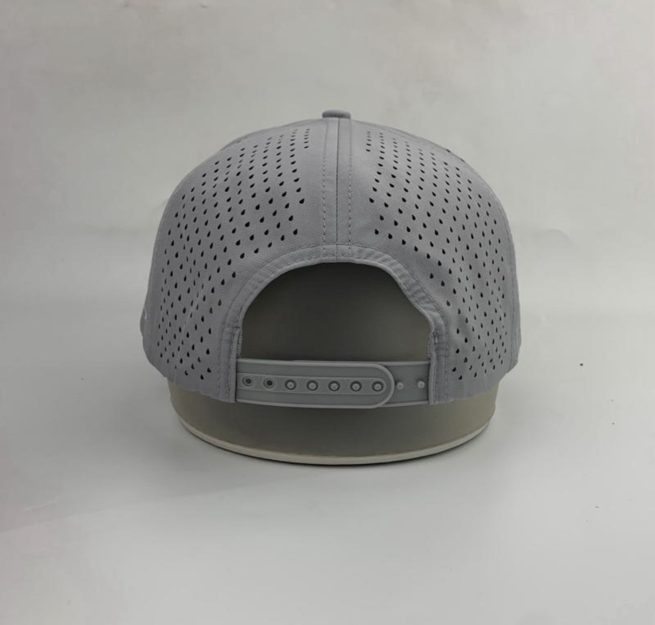 3 Under Par Co "Tap in Birdie" Edition Golf Hat Gray with Perforated Design and White Trim for Optimal Comfort view 6